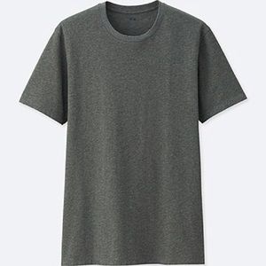 [BRAND NEW] Dark Gray Uniqlo Supima Shirt